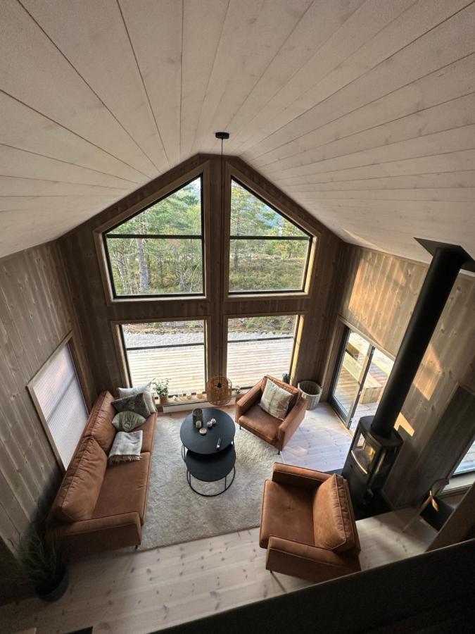 Modern Northern Lights Cabin Drangedal Εξωτερικό φωτογραφία