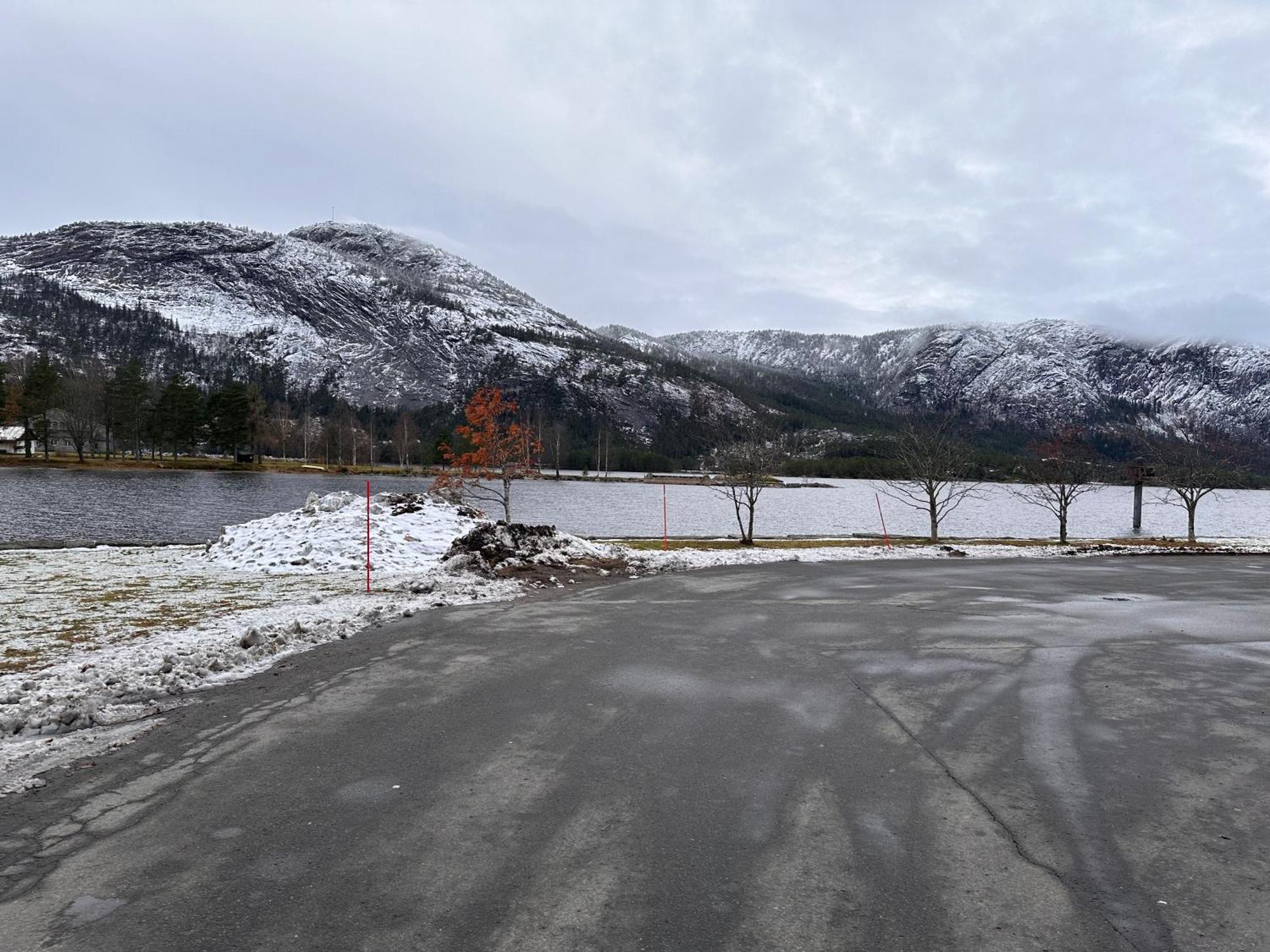 Modern Northern Lights Cabin Drangedal Εξωτερικό φωτογραφία