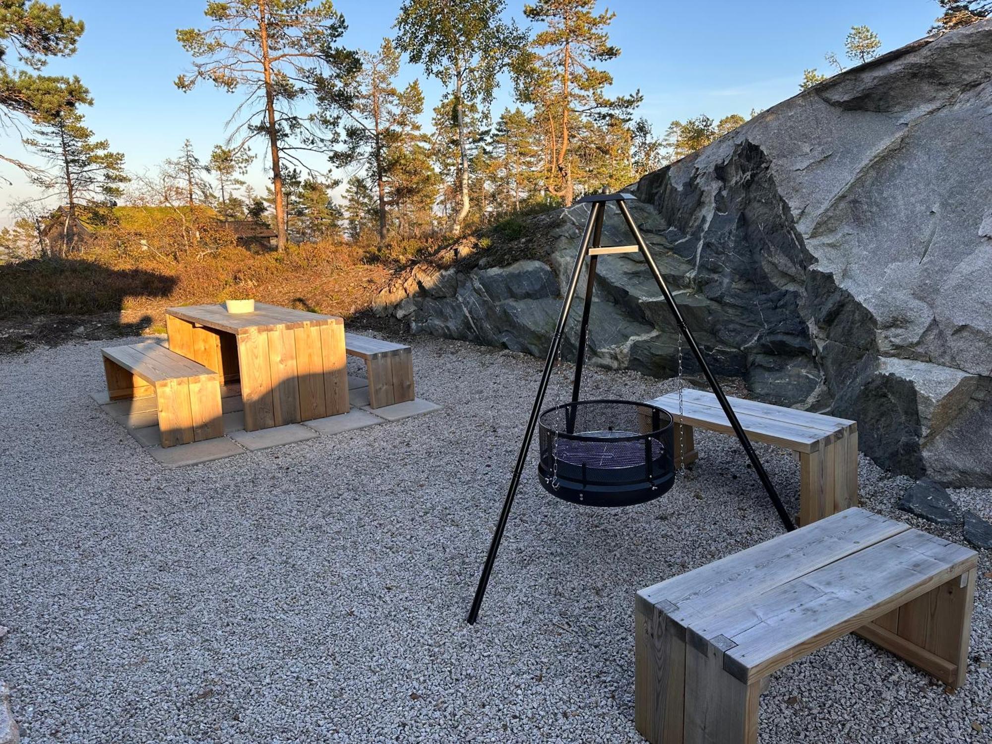 Modern Northern Lights Cabin Drangedal Εξωτερικό φωτογραφία