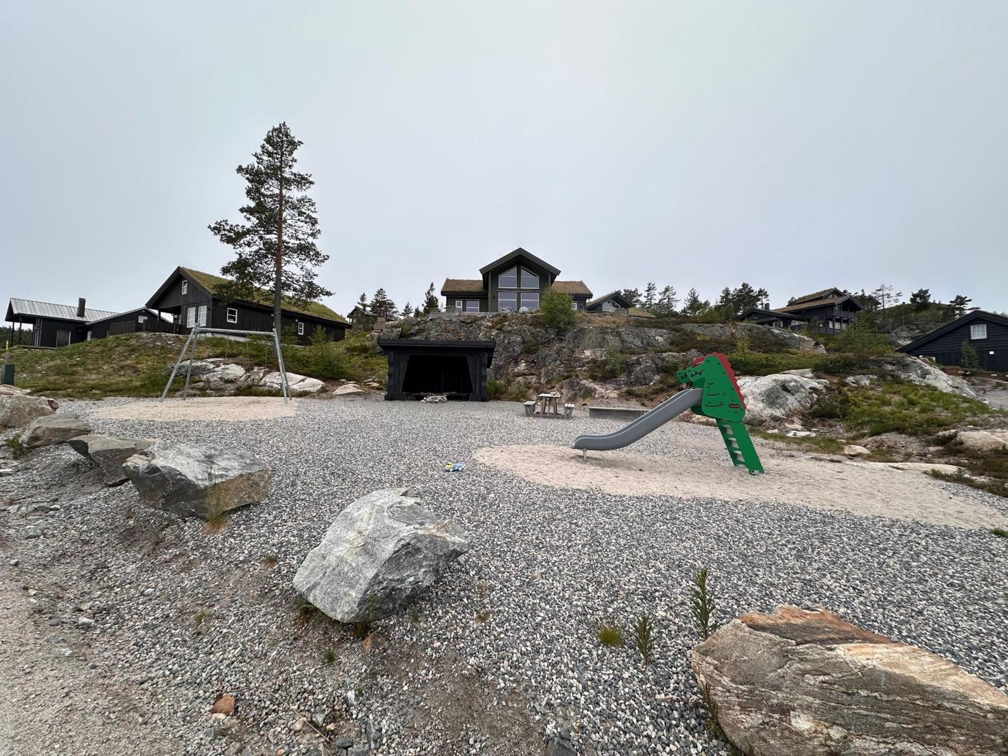 Modern Northern Lights Cabin Drangedal Εξωτερικό φωτογραφία